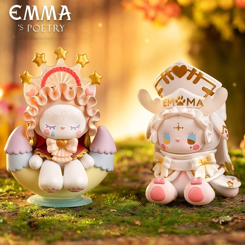 New Mysterious Places Forest Poetry Club Series Pvc Blind Box Cute Girl Art Toy Hand Figures Ornaments Dolls Christmas Present