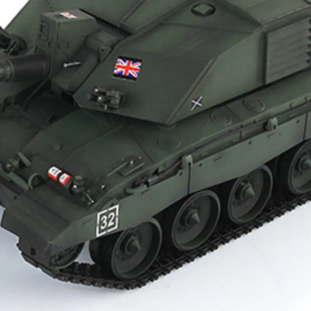 Heng Long RC Tank 1/16 أخضر داكن 7.0 Challenger II خزان التحكم عن بعد 3908 360 ° برج المعدن المسار نموذج اللعب الهدايا TH17751 #1