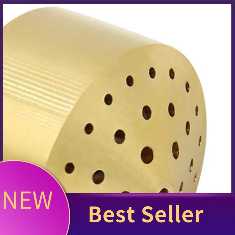 ABLU-1 Piece Brass Fountain Nozzle 1/2Inch DN15 Pond Column Water Sprinkle Head Gold For Garden Pond Amusement Park