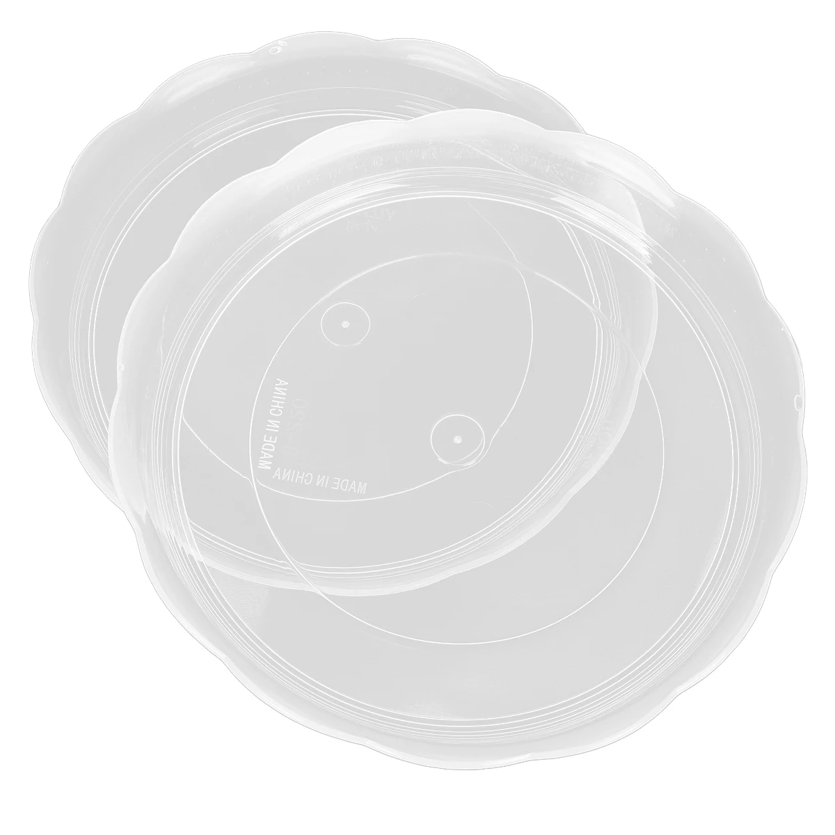 

20pcs Round Planter Tray Plastic Flower Pot Saucer Drip Plates for Potted Plants Long Service Practical Use Protect Surfaces