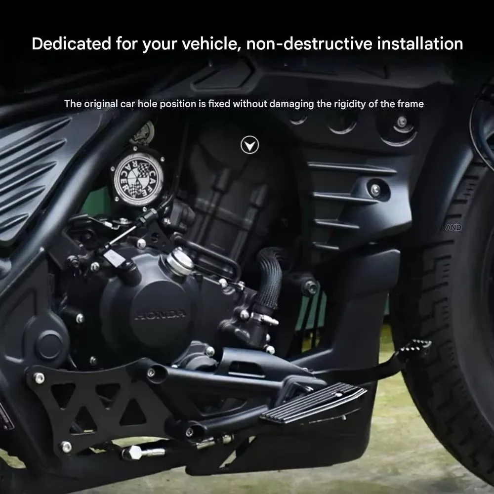 FOR CM300 Forward Shifted Footpeg Mount Kit Widened Pedal Surface Rider Legroom Upgrade Mod Parts Enhanced Comfort And Control