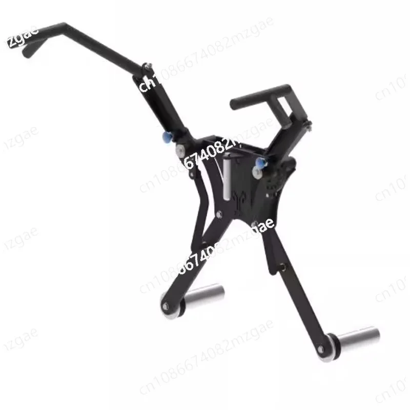 Squat Stand Forward Press Arms Adjustable, Versatile Gym Rack Attachment for Home Strength Workouts and Press Exercises