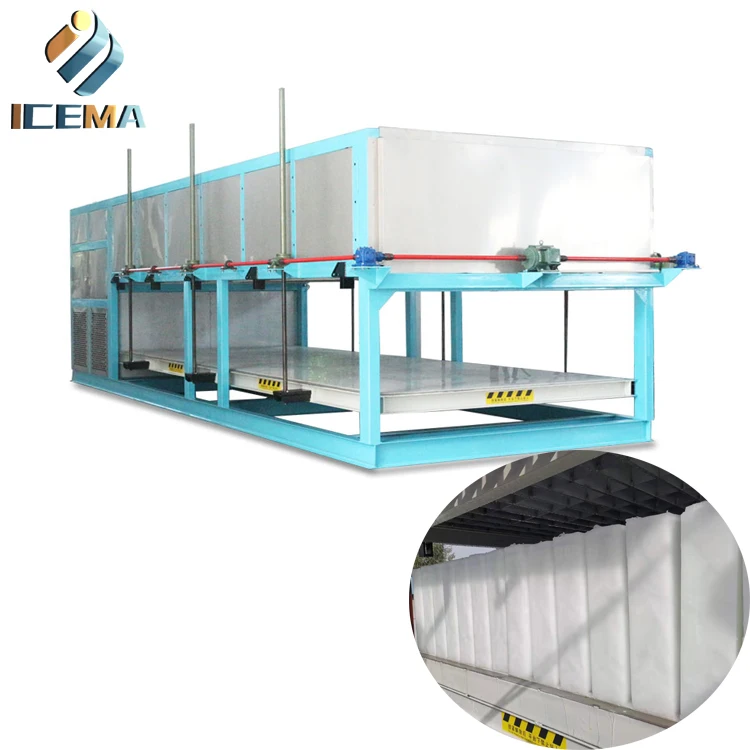 Direct Cooling 20Tons  Per Day Automatic Block Ice Making Plant Industrial Ice Making Machines Ice Maker