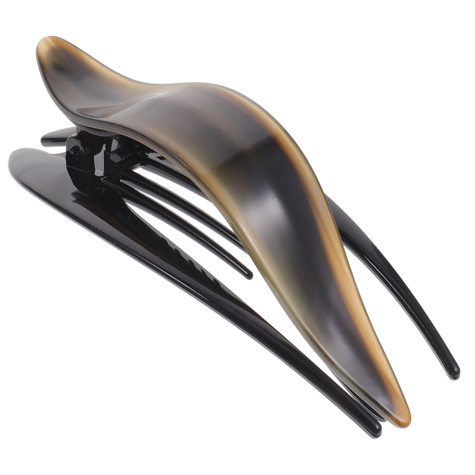 

Dovetail Hairpin Large Clip Flat Claw Acetic Acid Jaw Creaseless Styling Clips French Pin Girls Hairpin Thin Claws No Crease