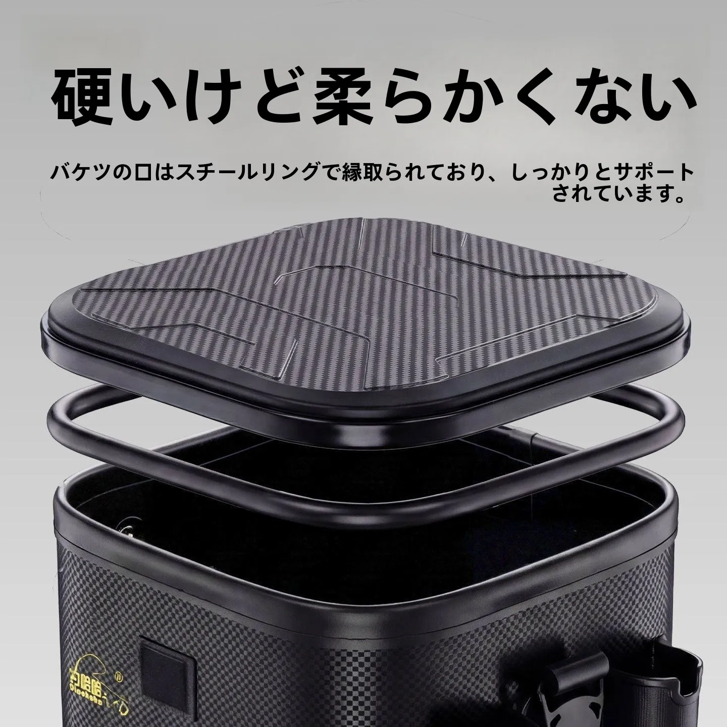 多機能釣り用バケツ-小型釣り箱-釣り道具-シーバスバケツ-ルアーウォーターバケツ-人間が乗れるステンレス鋼シリンダー