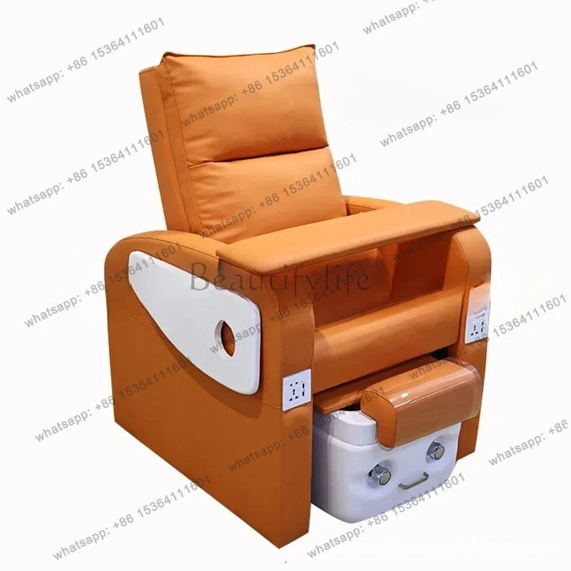 Electric foot bath, manicure, massage chair, eyelash sofa, pull-out foot bath, advanced new model