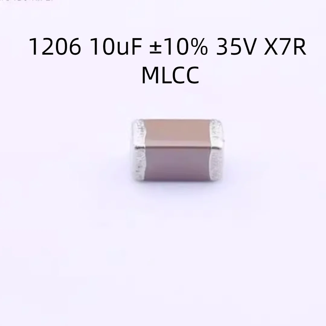 

2000PCS/LOT C3216X7R1V106KT000E Capacitor 1206 10uF ±10% 35V X7R MLCC