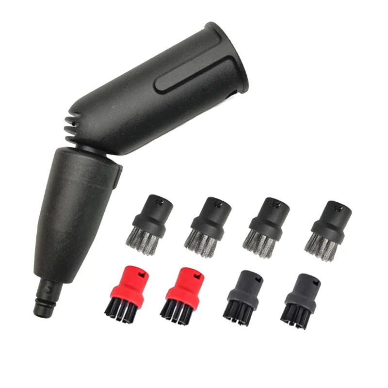 【RECOMMEND】Для Karcher SC1 SC2 SC3 SC4 SC5 SC7 Сопло паровой турбины с 8-кратной щеткой Паровые аксессуары 2.863-159.0 【RECOMMEND】Для Karcher SC1 SC2 SC3 SC4 SC5 SC7 Сопло паровой турбины с 8-кратной щеткой Паровые аксессуары 2.863-159.0