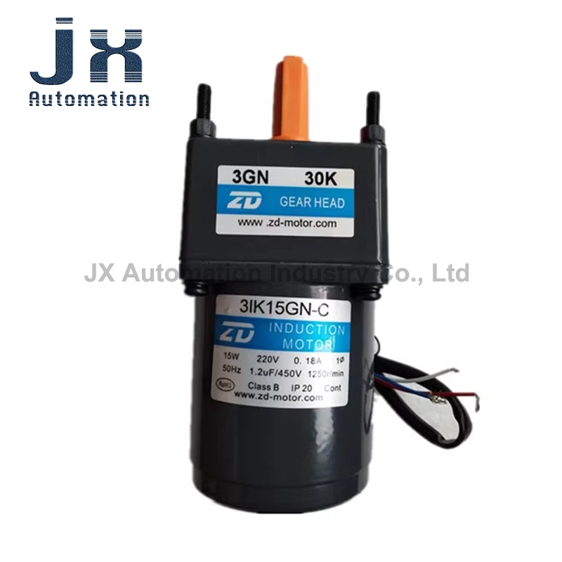 Imagem -04 - Zd-motor de Indução 220v 15w 3ik15gn-c 3gn10k 3ik15gn-c 3gn12.5k 3ik15gn-c 3gn15k 3ik15gn-c 3gn30k 3ik15gn-c 3gn75k