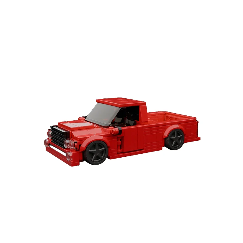 

258pcs MOC Dodge Ram Lowered City Champions Model Building Blocks Construction Toy Christmas Gifts DIY Creative Idea Education