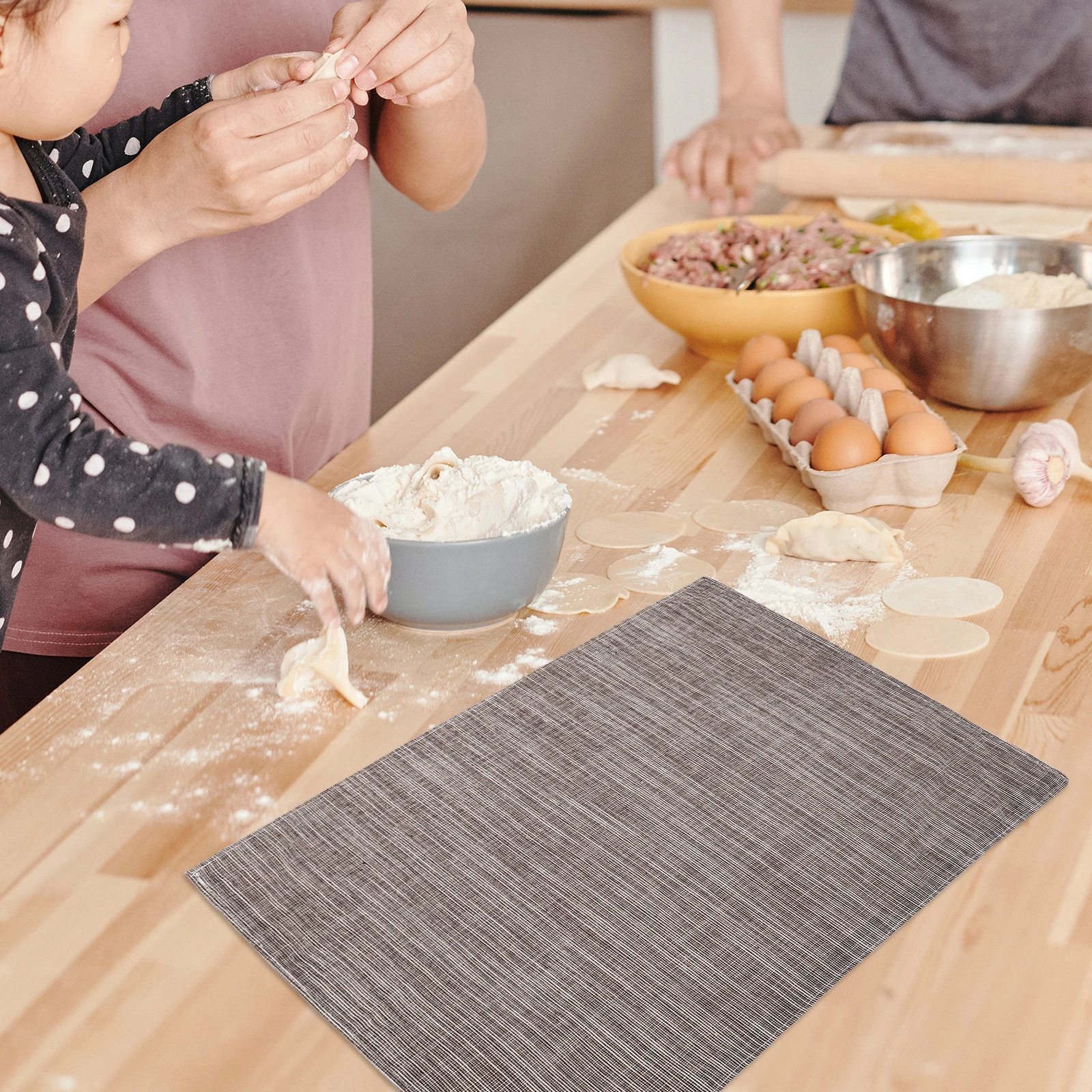 

Heat-resistant Cup Mat Anti-scald Coaster Non-slip Table Pad Dinner Mats Thickened Protects From Heat Scratch Home Kitchen