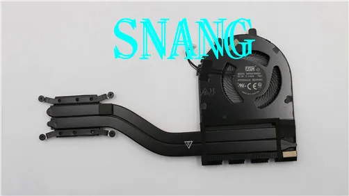 Used  FOR   original para lenovo thinkpad e495 e595 montagem do dissipador de calor radiador cooler cooler 02dl862 color 95