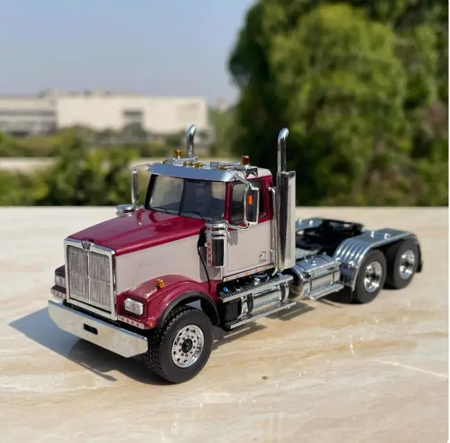 Новое поступление 1/50, специальная цена, литой под давлением металлический американский тяжелый грузовик, модель головы, прицеп, мебель, витрина, коллекция игрушек для детей