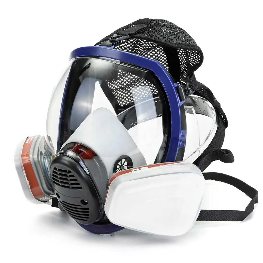 

7 in 1 Anti Dust Full Face Chemical Welding Gas Mask Respirator