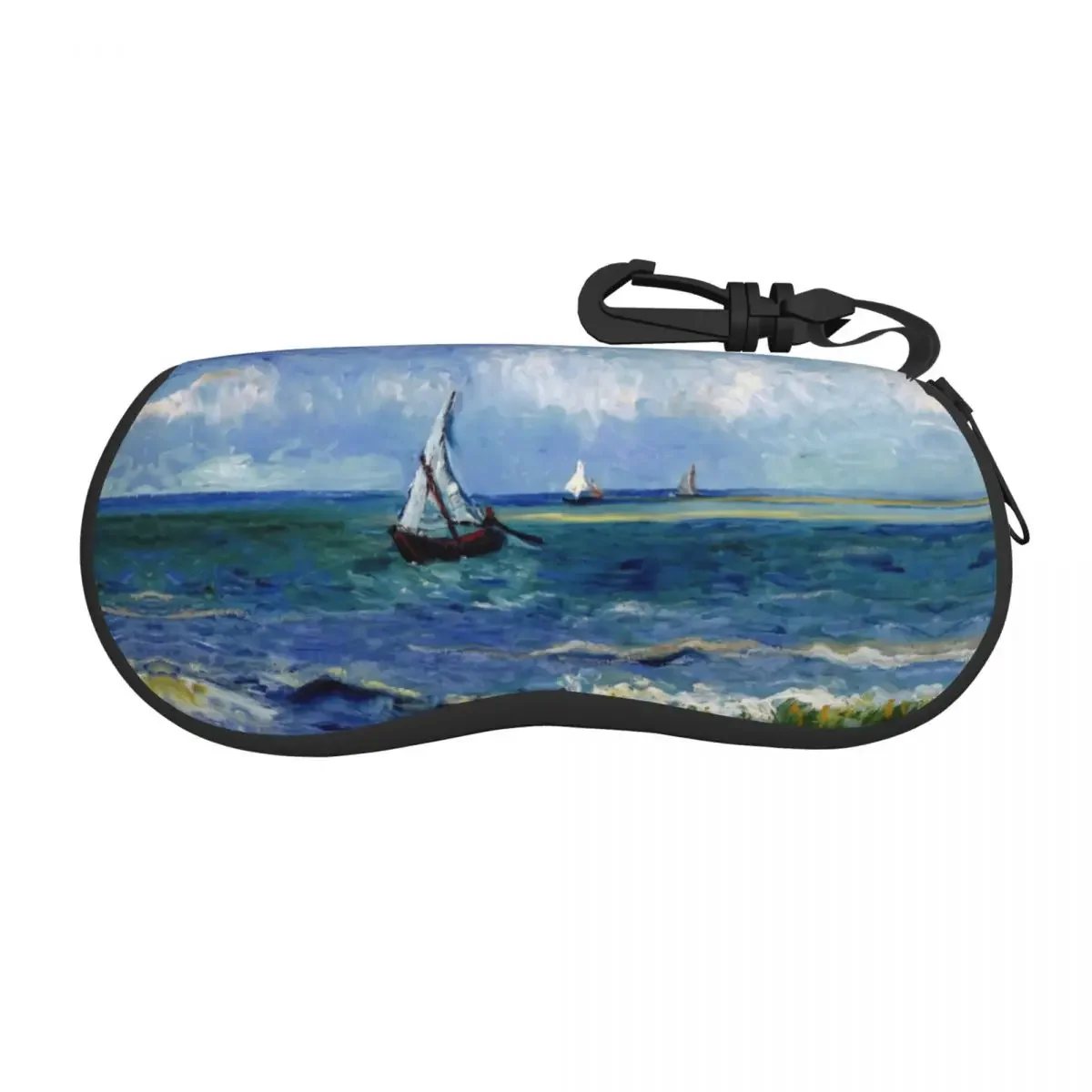 

Custom Vincent Van Gogh Shell Glasses Case Unisex Travel Eyeglasses Case Sunglasses Protector Box