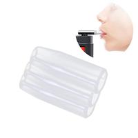 20 Pcs Breath Alcohol Tester Mouthpiece for AT 818 Breathalyzer Disposable Reusable Hygienic Plastic Family Friends Testing
