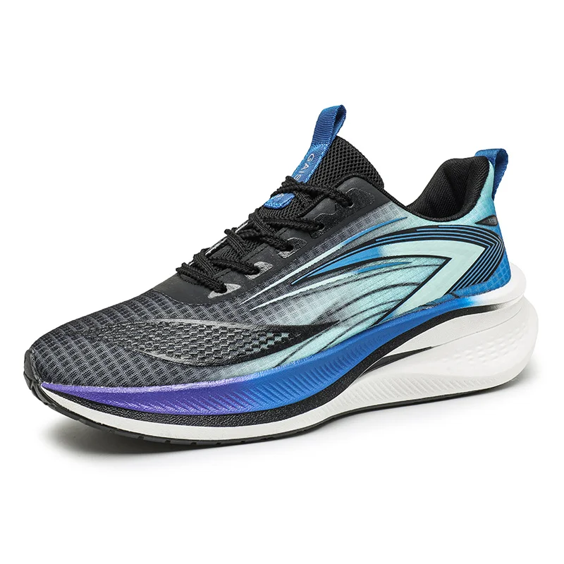 

Men's motorcycle shoes, seasonal sports shoes, breathable ice silk mesh, ultra light shock-absorbing running shoes