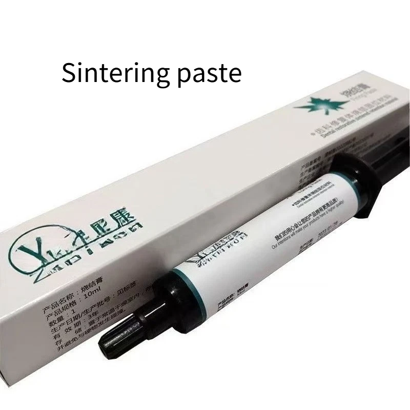 Pasta di sinterizzazione dentale intarsio impiallacciatura ponte corona intarsio alto ponte corona singola strumenti materiali per restauro di laboratorio dentale