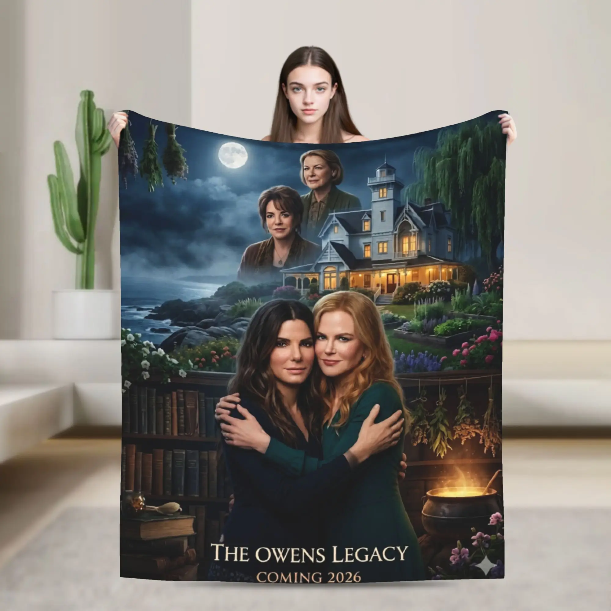 Practical Magic 2 Movie 2026 Blanket Super Soft Warm  Throw Blankets for Bed 50x60 Inch Multiple Sizes Bedspread