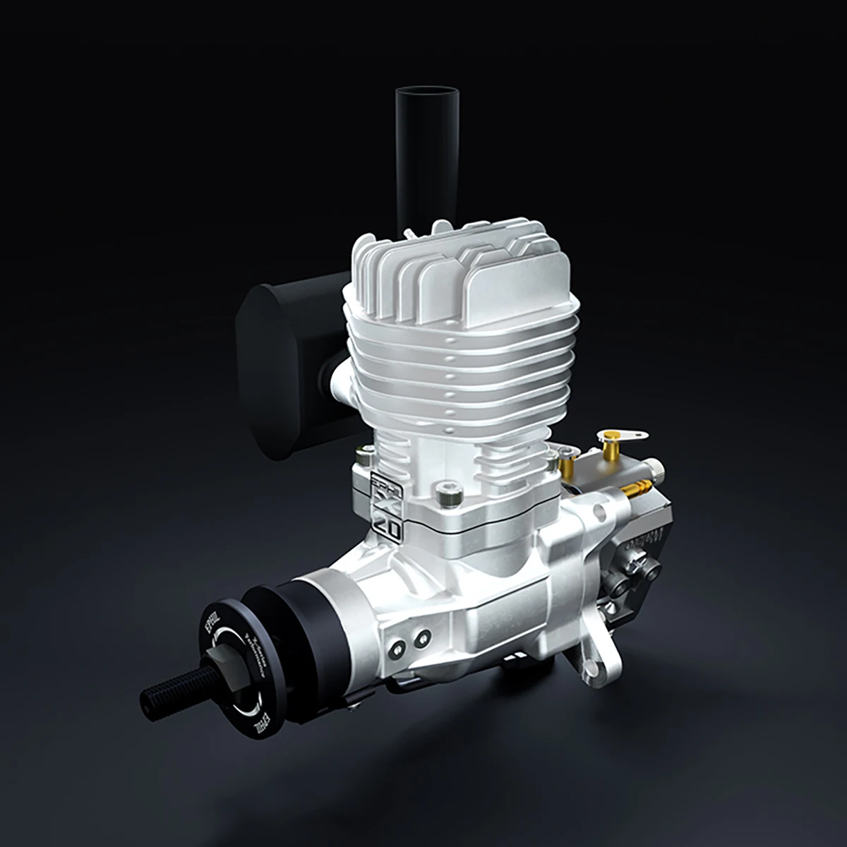 EPHIL XG-20cc-S 航空機モデル ガソリンエンジン ホットヘッド点火 イノベーション 単気筒 サイドロー 固定翼