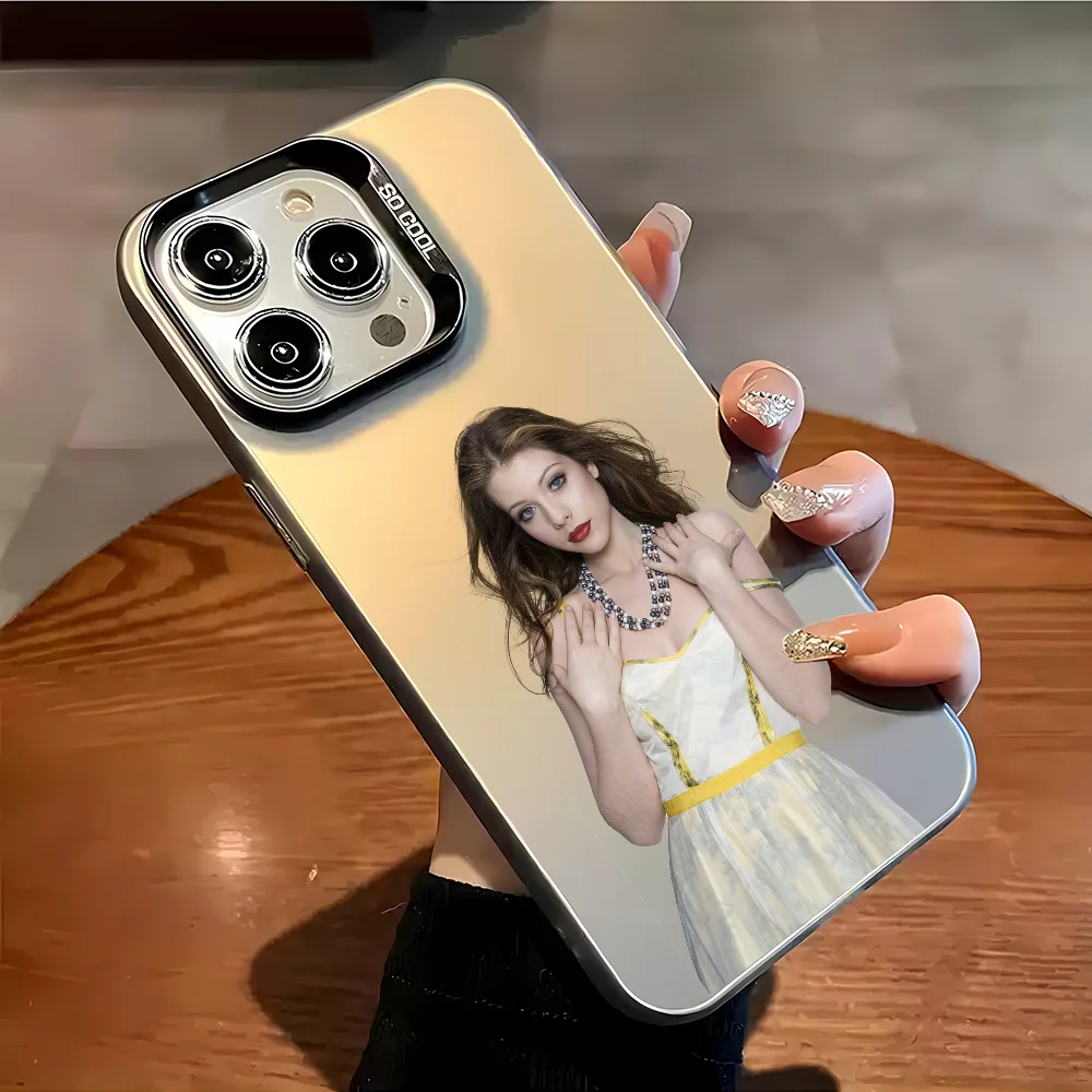

M-Michelle Trachtenberg Phone Case Fashion Case For IPhone 16 15 14 13 12 11 Mini Pro Max X XR XSMAX 8 7 Plus Anti Fall Matte Ba