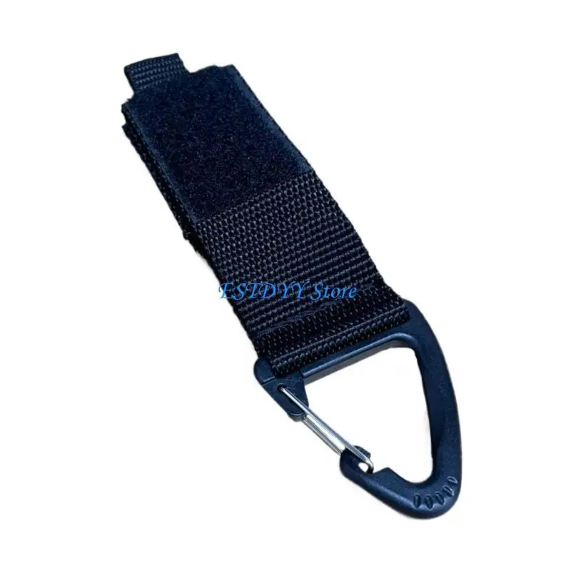 

G6DE Nylon Belt Keyring Keychain Tactic Hook Belt Hook Keychain Carabiner Clip