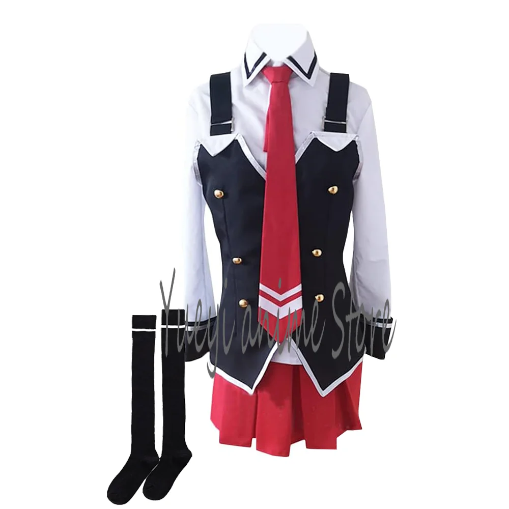 

Women's Cosplay Imari Kurumi JK Girls Uniform School Costume Halloween cos Full Set