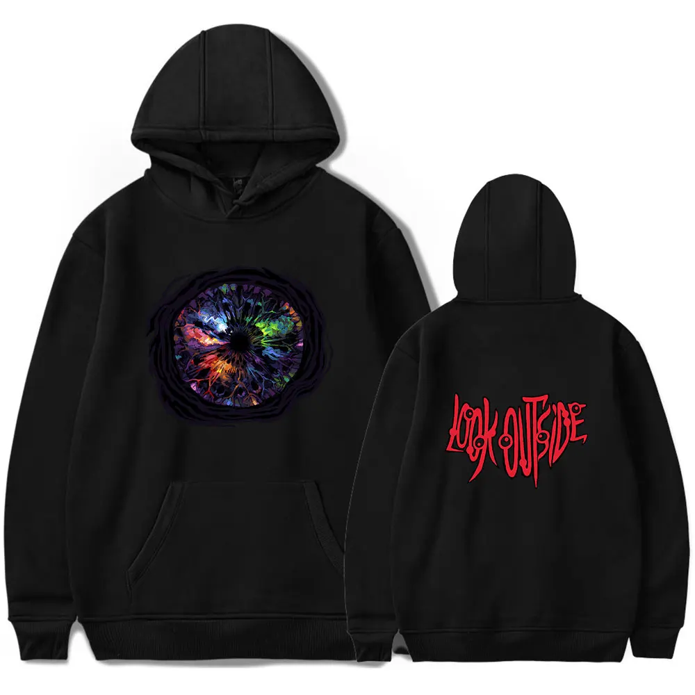 

Look Outside Merch Hoodies Man/Woman Sweatshirts Printed Casual Clothes