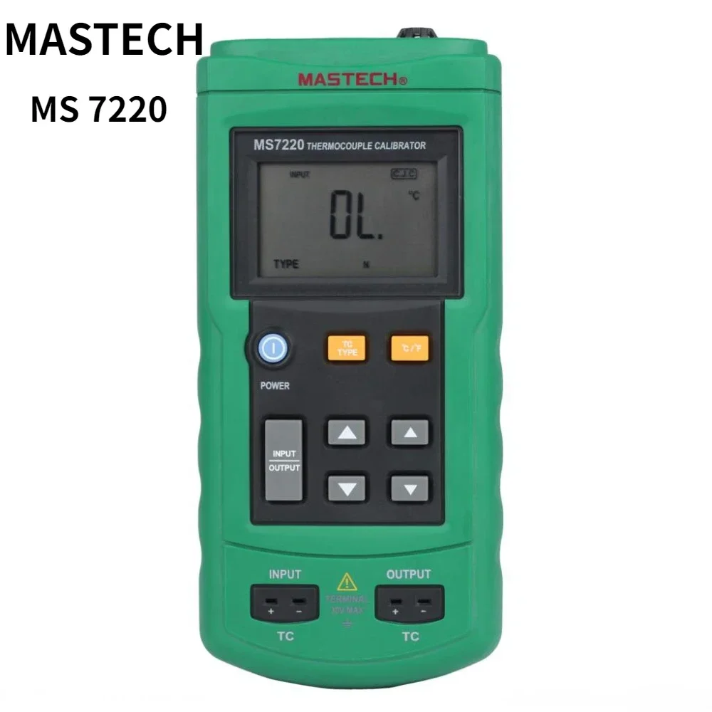 MASTECH MS7220 Professional Thermocouple Simulator Calibrator Tester Meter Thermocouple Measurement/Simulation Simulate Tools