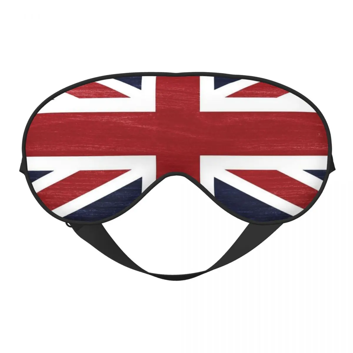 

British Flag Soft Travel Eye Mask Two Side Blindfolds Adjustable Union Jack UK United Kingdom Proud Block Out Light Eye Patches
