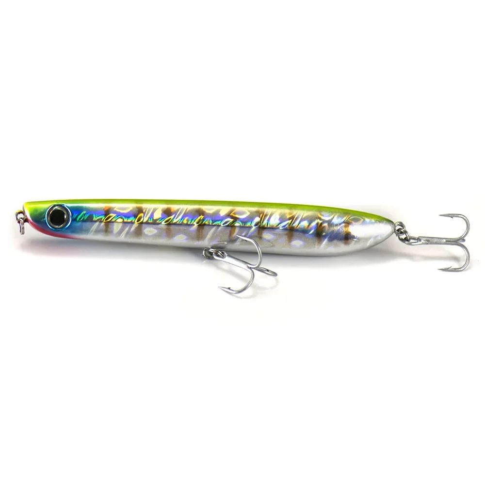 Countbass Surface Topwater Fishing Lure Popper Stick Bait Bass Leurre Peche Pencil Hard Bait Saltwater Lures  123mm 17g