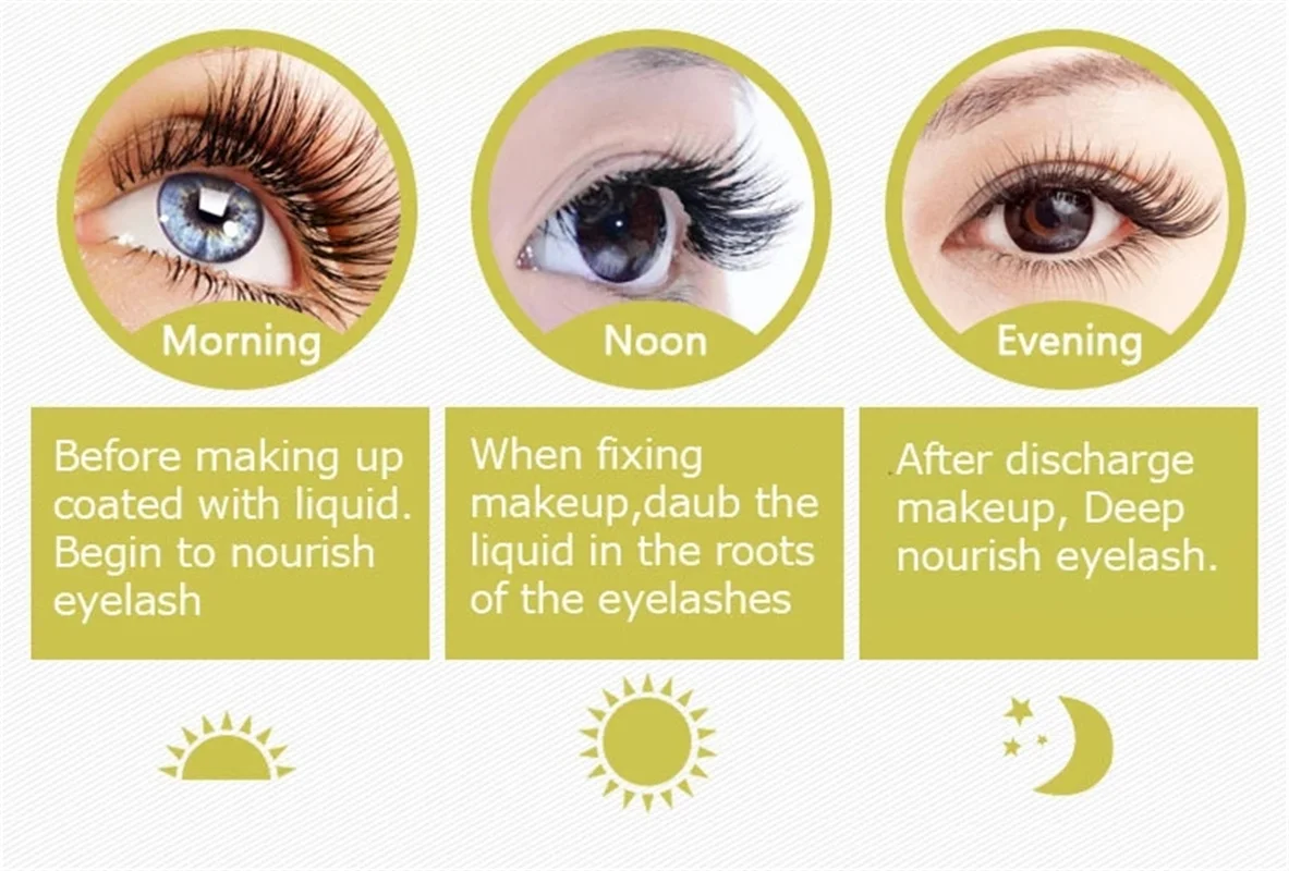 Funmix cílios crescimento soro produtos cílios sobrancelhas enhancer lash elevador alongamento mais grosso tratamento cílios cuidados com os olhos