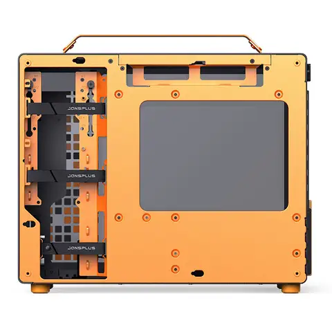 JONSBO Z20 MATX ATX PC Case Chassis 20L Detachable Handle Case 163mm Air-Cooled Graphics Card Type-C Desktop Small Space 컴퓨터 케이스