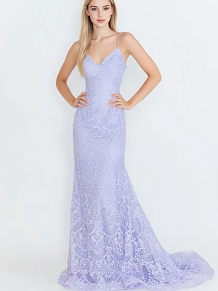 

Classic Sweetheart Lace Appliquins Mermaid Formal Evening Dresses Birthday Party Prom Gowns Customized