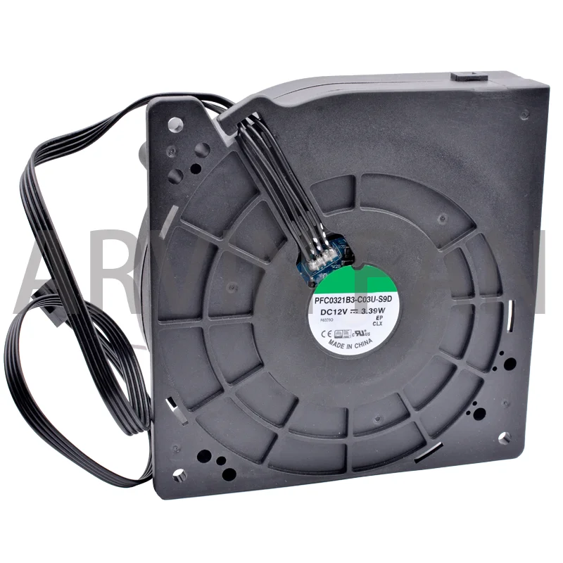 Brand New Original PFC0321B3-C03U-S9D 12cm 120x120x32mm 12032 DC12V 3.39W 4 Lines Pwm Centrifugal Turbo Blower Cooling Fan