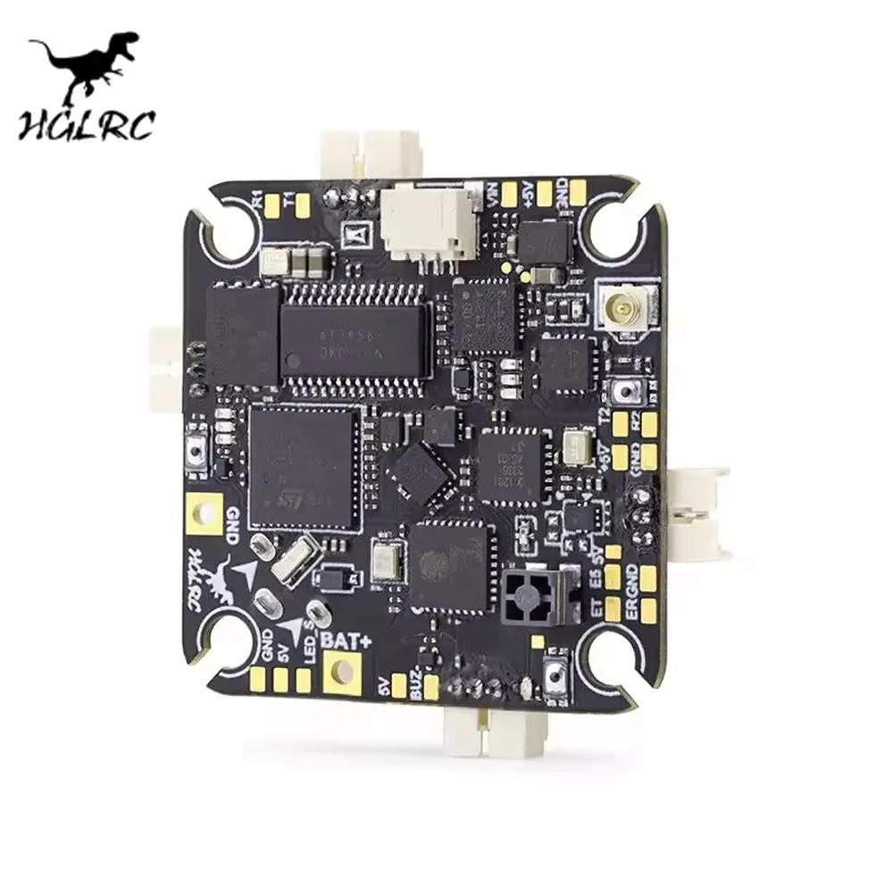 HGLRC SPECTRE F411 12A AIO 2-4S controlador de vuelo 12A 4 en 1 ESC 400mW transmisión de imagen UART ELRS 2,4G 2-4S LiPo 25,5X25,5mm