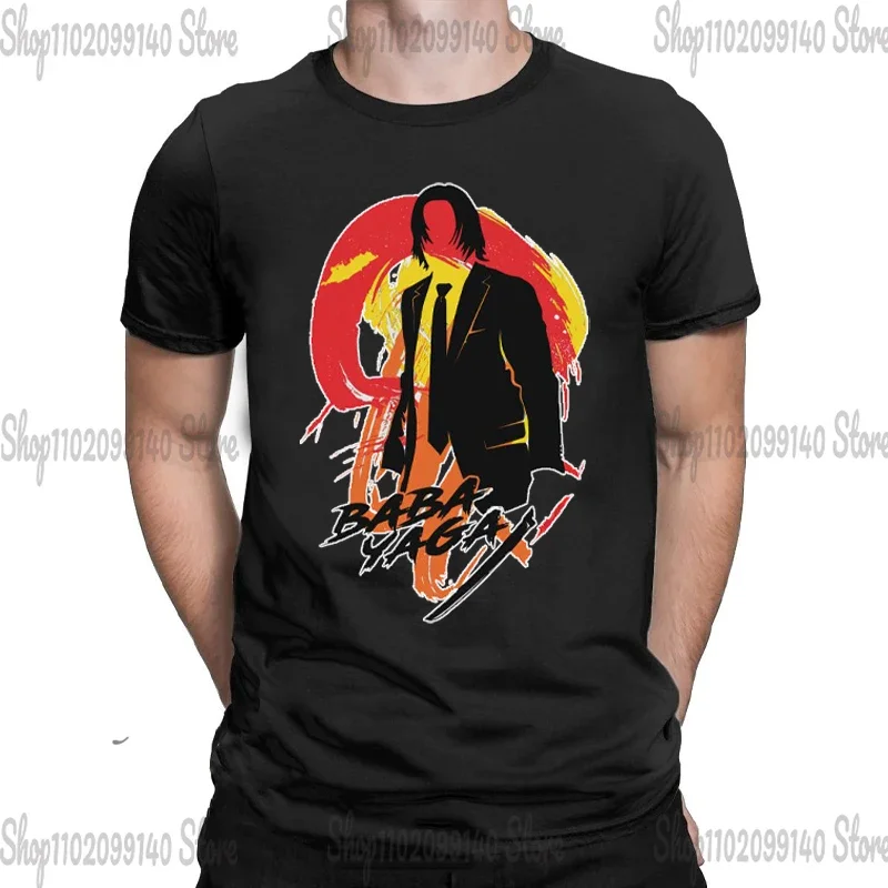 Baba Yaga Color Hip Hop TShirt John Wick Film Leisure T Shirt MDE Summer T-shirt For Men Women