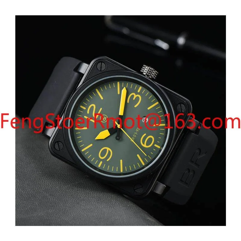 High-quality stylish square casual watch, fully automatic mechanical watch with calendar