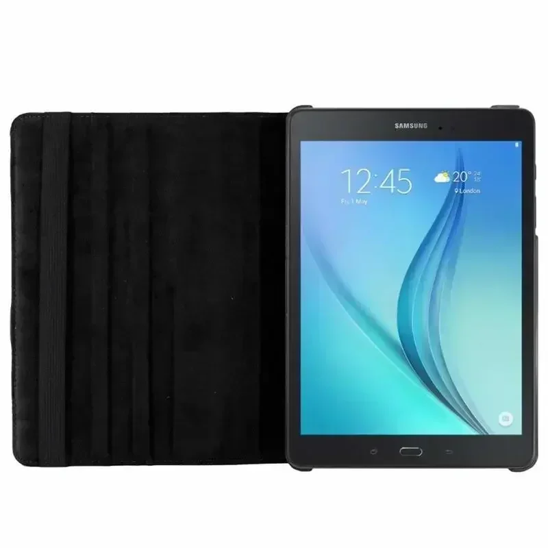 Funda de cuero PU con soporte abatible para tableta Samsung Galaxy Tab A 9,7 SM T550, 9,7 ", SM T550, P555, T555C, auto wake sleep