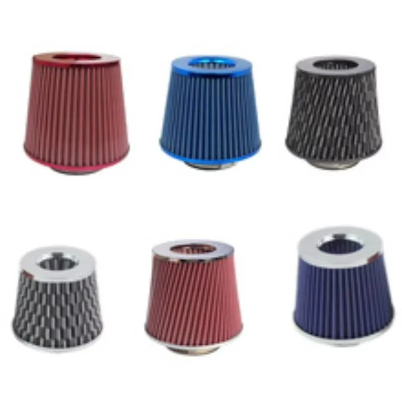 

Tiy 76 мм 3-дюймовые автомобильные воздушные фильтры, индукционный комплект, спортивный сетчатый конус, универсальные автомобильные аксессуары, фильтр впуска холодного воздуха, высокий расход