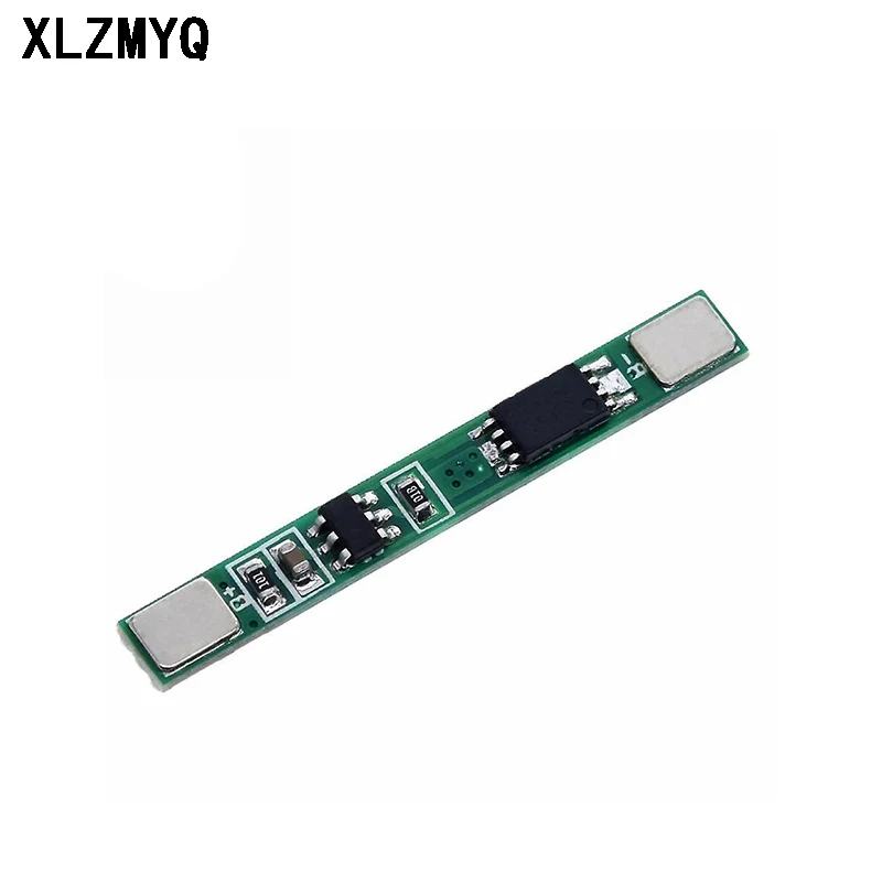 10PCS 1S 3.7V Lithium Battery Protection Board Single Cell 4.2V Charge Short Circuit Proof 2.5A Current BMS 18650 Li-ion Lipo 2A