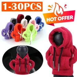 Versnellingspook Handvat Kit Creatieve Universele Auto Versnellingspook Wasbare Hoodie Cover Decoratie Grappige Auto-interieur Accessoires