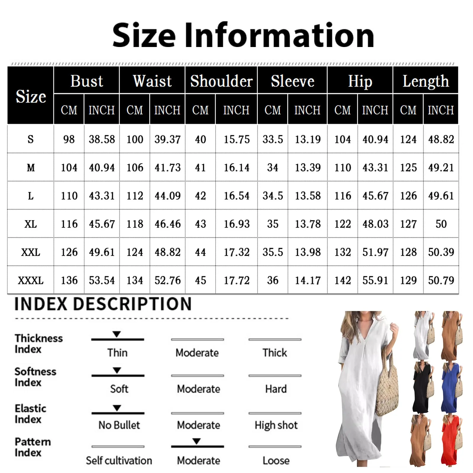 فستان نسائي فضفاض برقبة على شكل حرف V ، فتحة جانبية على كلا الجانبين ، فستان جيب بثنيات على الصدر ، رحلة يومية ، عطلة ترفيهية ، كم ، جديد