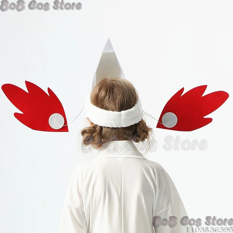 Cute Ghost Cosplay Headwear para homens e mulheres, chapéu de fogo, headset engraçado maluco, suporte kawaii, festa de Halloween, infantil, novo, 2022