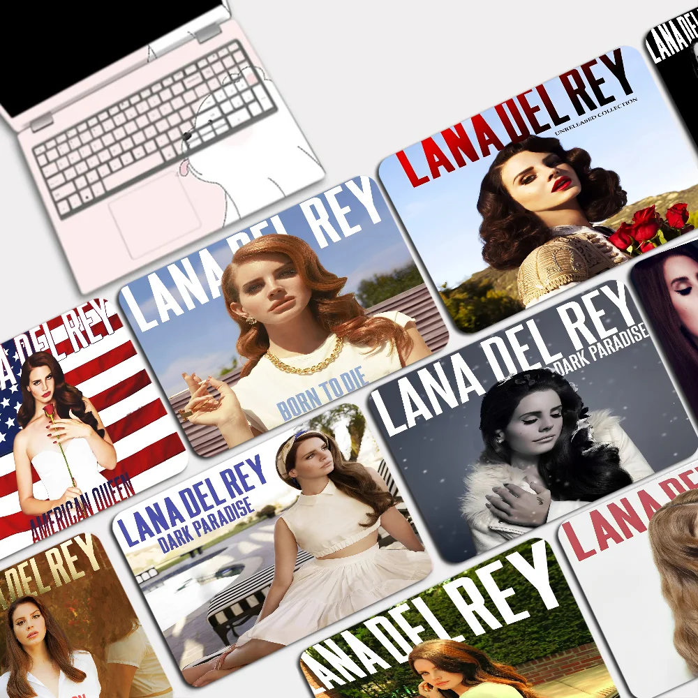 

Lana Del Rey Mousepad Anti-Slip Gaming Mouse Pad Gamer Desk Mat Keyboard Pad Decoration Mause Pad Office Desk Accessories