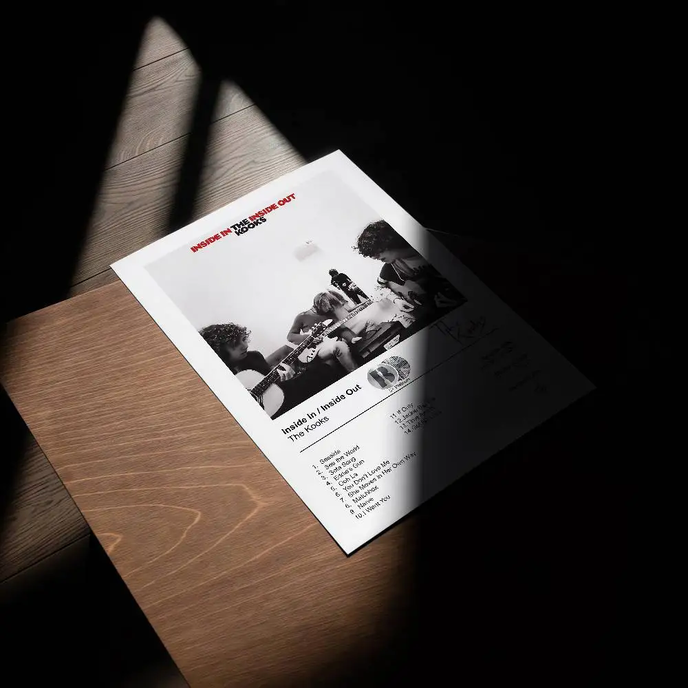 T-The K-Kooks ملصق قائمة التتبع غطاء ألبوم الموسيقى يطبع حائط لوح رسم صورة فنية غرفة المعيشة ديكور المنزل