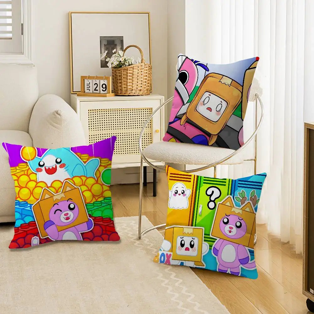 Lankybox Sarung Bantal Desain Maple Lucu Dekorasi Panen Musim Gugur yang Menyenangkan Sarung Bantal Dekorasi Liburan