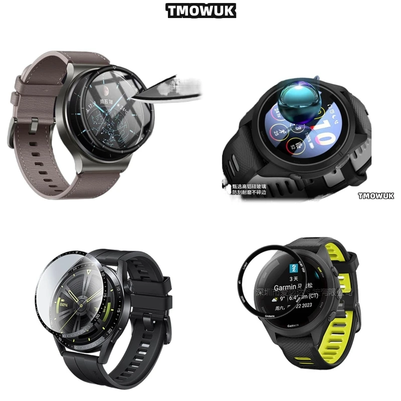 

For Garmin Forerunner 57 945 955 965 970 42mm 47mm Value Pack Film, Includes Multiple Layers Of Protection