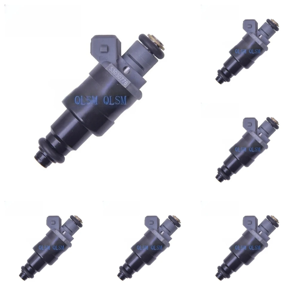 

6-Piece OEM 53030778 for Dodge Dakota Jeep Wrangler Cherokee Fuel Injector Nozzle - car accessories