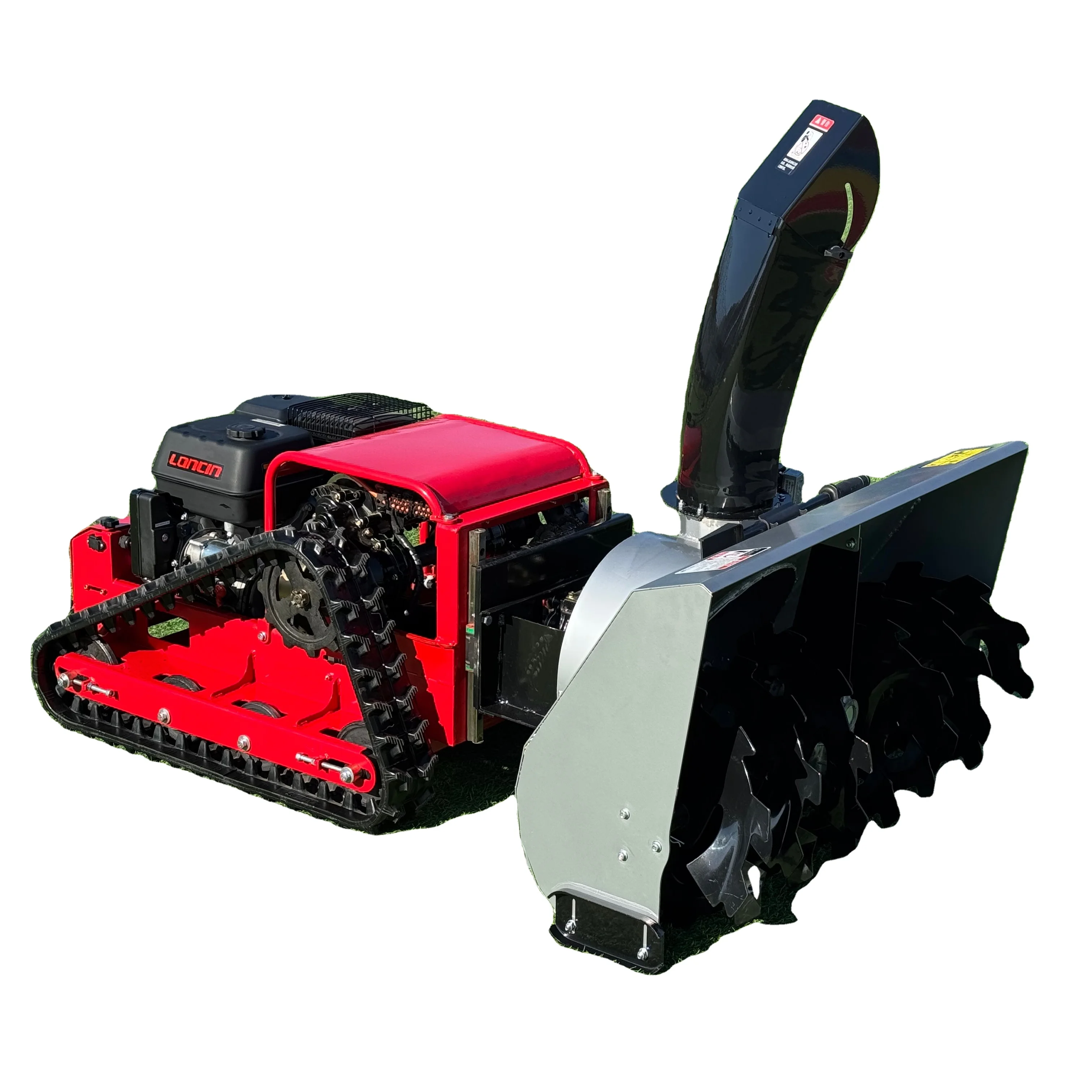 

Промышленный снегоуборщик с дистанционным управлением, гусеничный самоходный снегоуборщик для домашнего использования